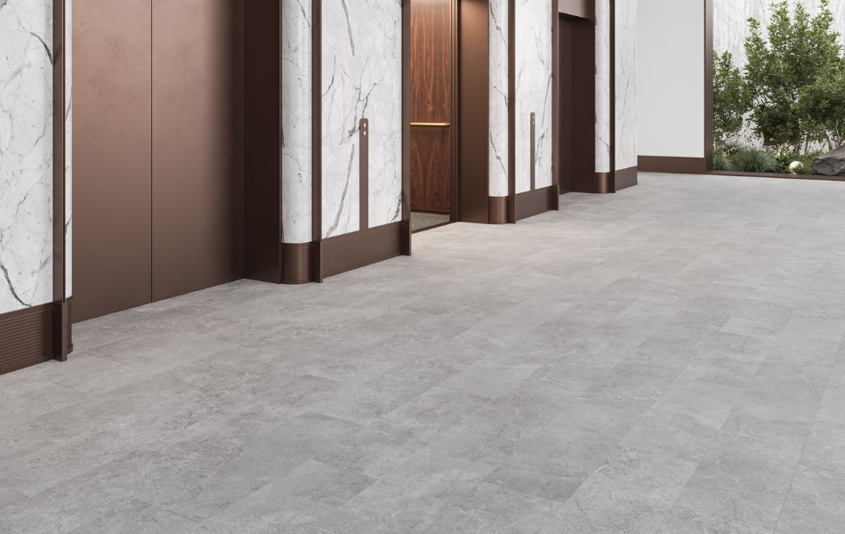 Betonlook kurkvloer