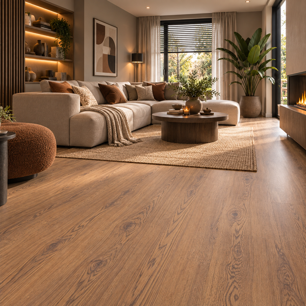 Amorim klikgulv i træstil - Chocolate Brown Oak - pr. m2