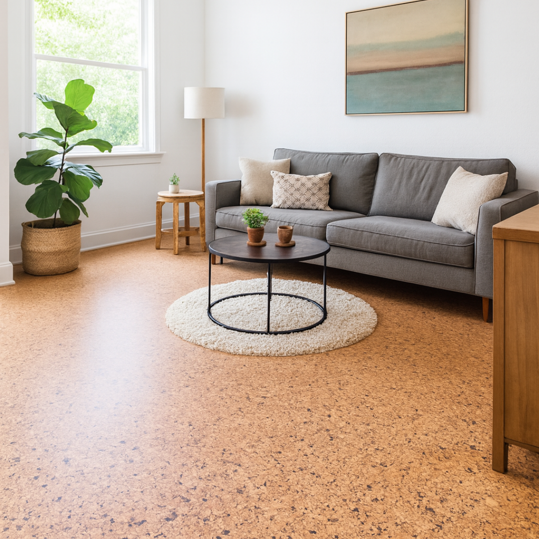 Amorim Amorim klik kurkvloer - Classic Flake Brown - per m2