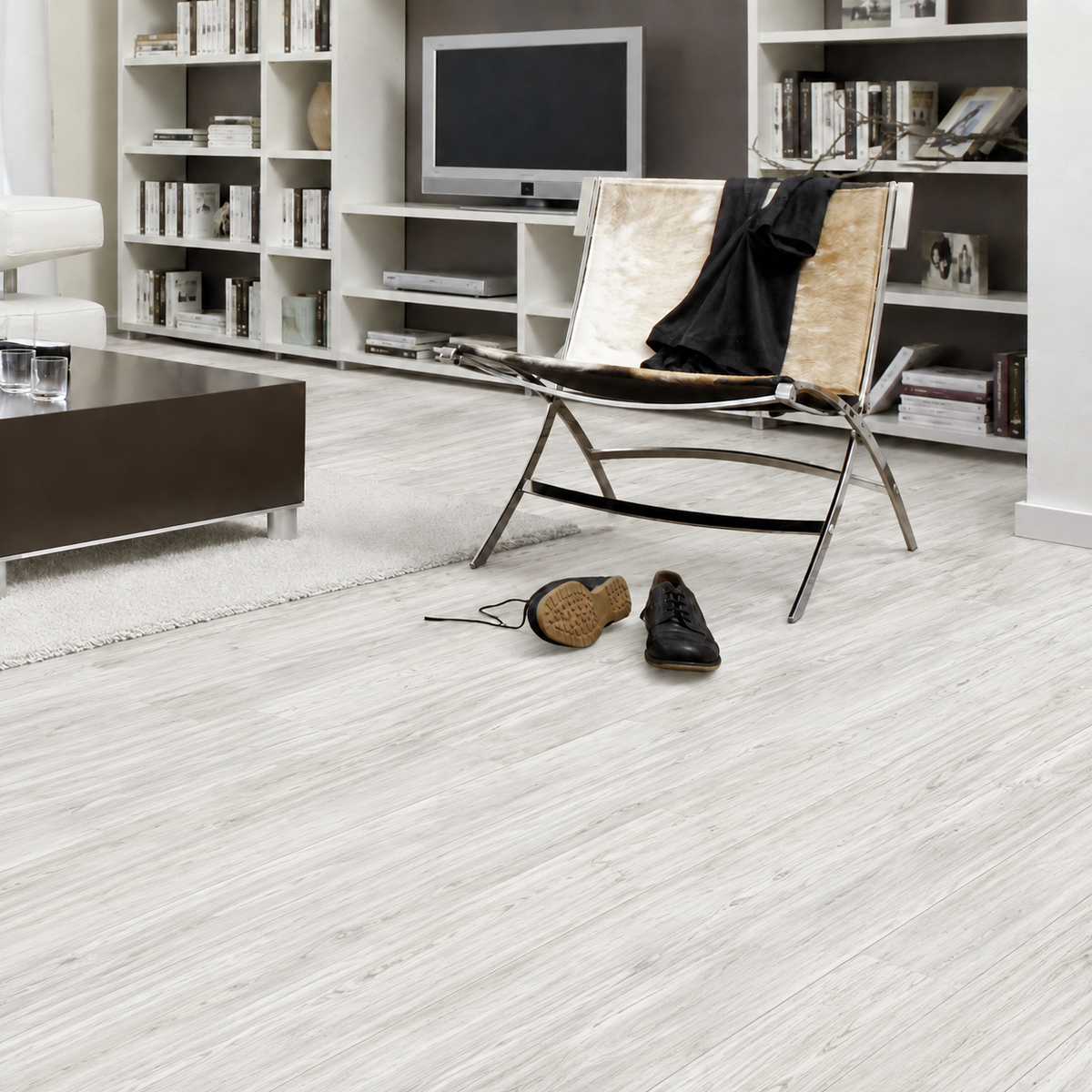 Amorim Amorim Klik Kurkvloer - Frozen Old Larch - Per m2