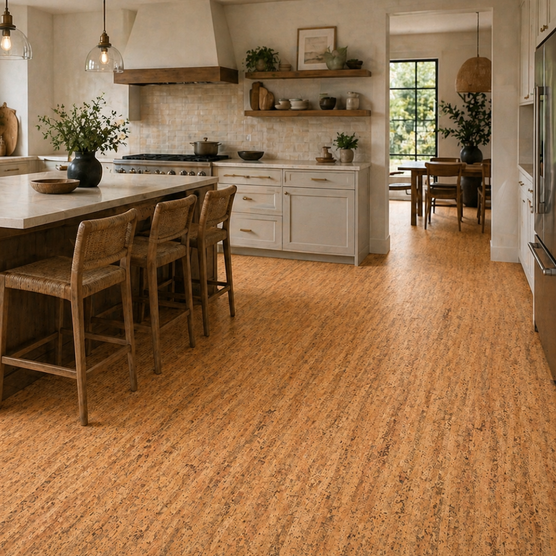 Amorim Amorim klik kurkvloer - Linen Natural - per m2