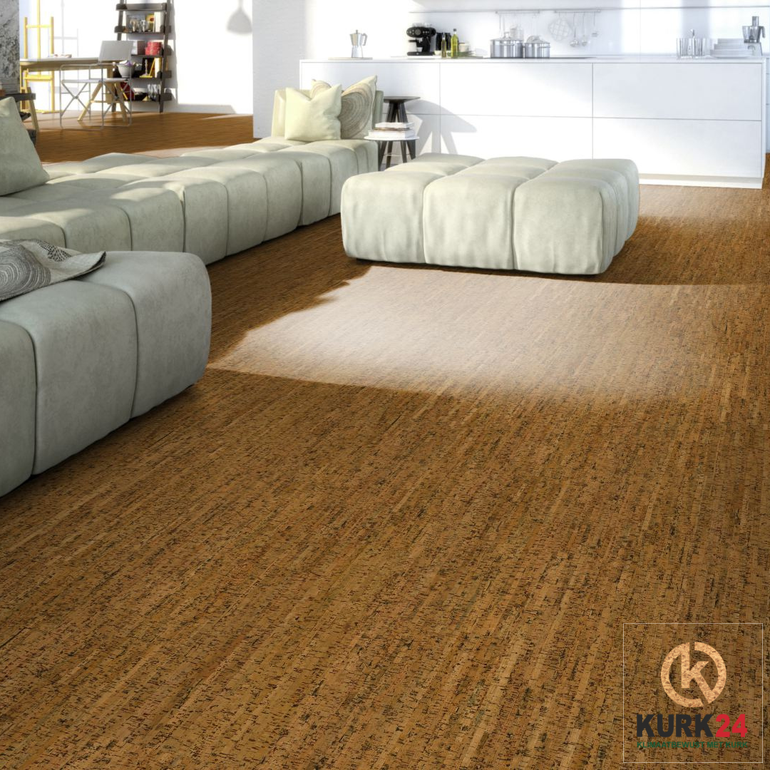 ClimaCork Ongelakte plak kurkvloer - Lido - 60 x 30 cm. - per m²