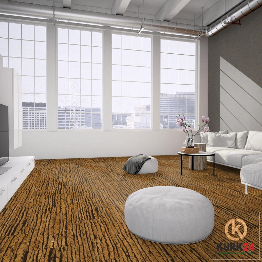 Granorte Gelakte plak kurkvloer - Expression - 60 x 30 cm - 4mm - per m²