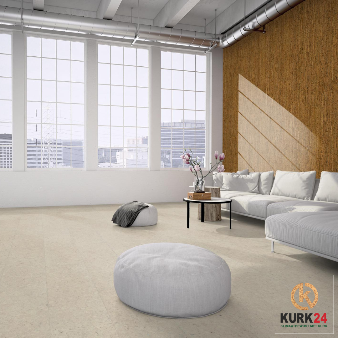 Granorte Granorte NATURTrend Klassik White - klik kurkvloer  - p/m²