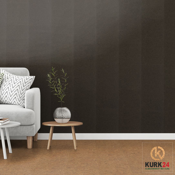 Tatami Midnight -akoestisch wandkurk - 4mm. dik - per m²