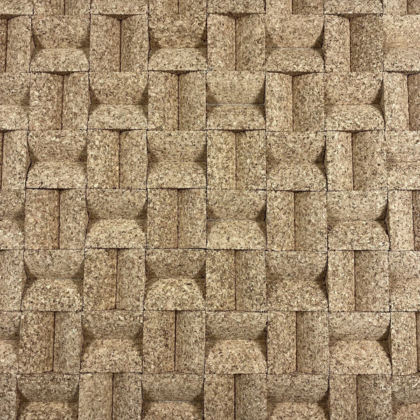 3D akustisk korkflise Design Intarsio - 60 x 60