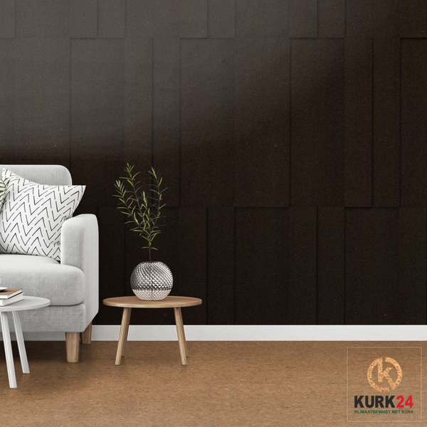 3D Designer Wandkurk - Bebop - per 4,59m²