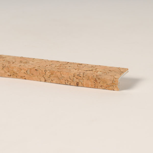Alu. Hoekprofiel Kurk - 25 x 20mm - 3m lang