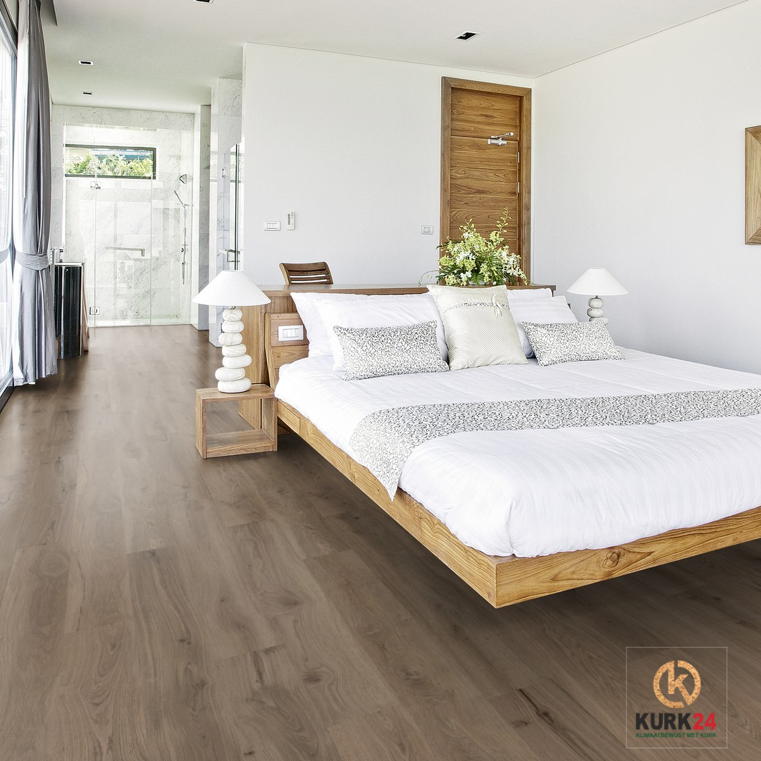 Kurk24 Amorim klikvloer Hout Natural START - Dakota Eiken Bruin - per m2