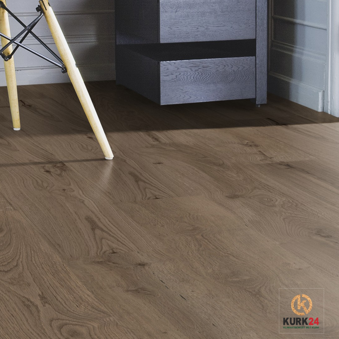 Kurk24 Amorim klikvloer Hout Natural START - Dakota Eiken Bruin - per m2