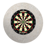 kurk24 Design Dartbord achterwand - Country Ivory - ROND - 80cm