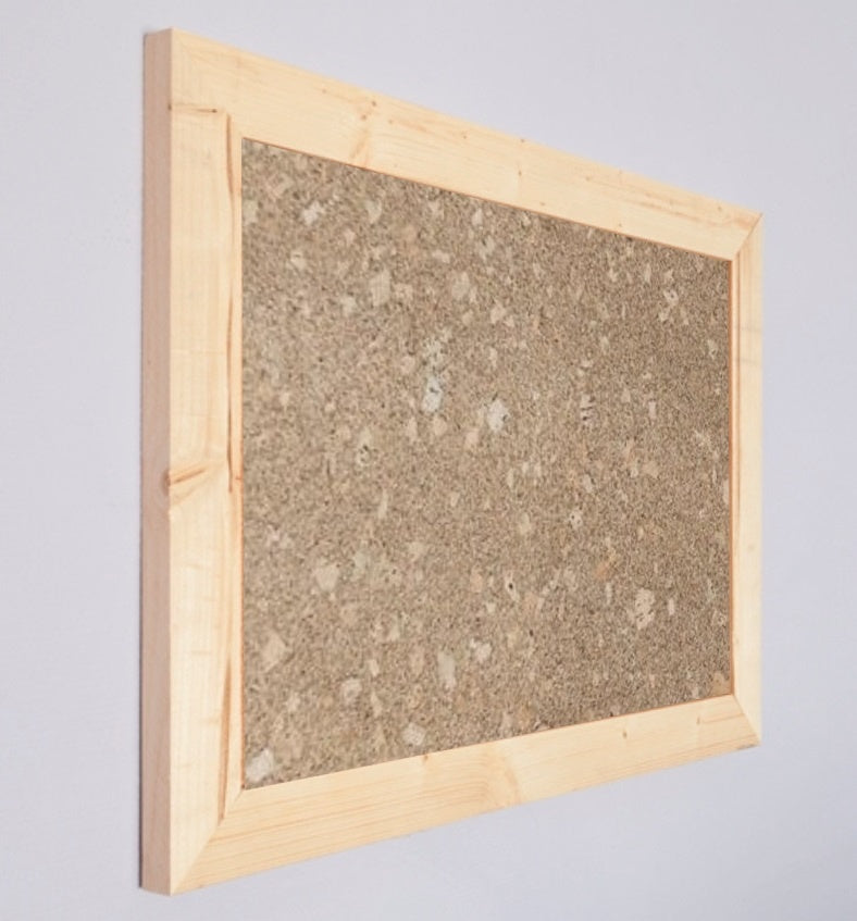 Kurk24 Design Kurk prikbord -  steigerhouten lijst - Rustiek