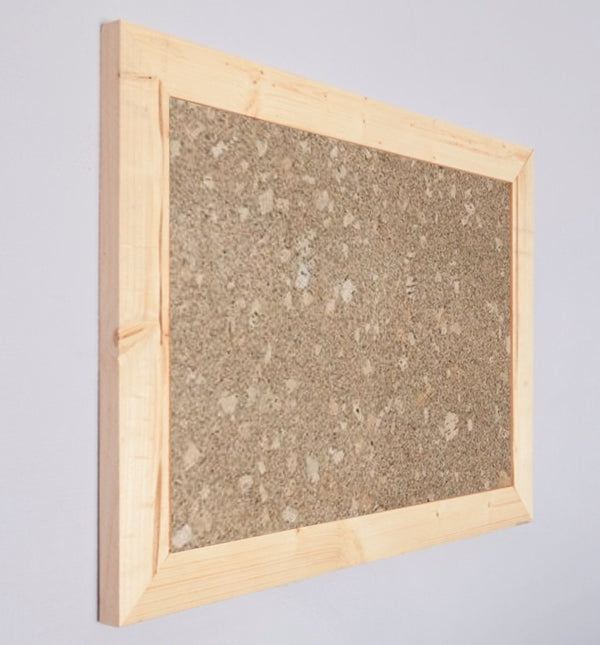Design Kurk prikbord -  steigerhouten lijst - Rustiek