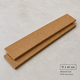 Kurk24 Industrie kurkstroken - 11 x 61 cm - 10 mm dikte - 12 STUKS