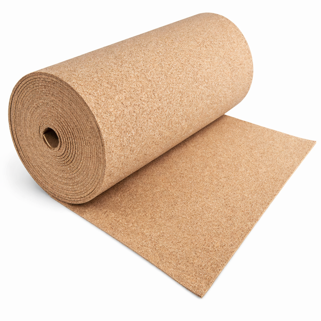 Kurk24 Isolatiekurk op rol - 4mm dik - 100cm breed - 10m lang