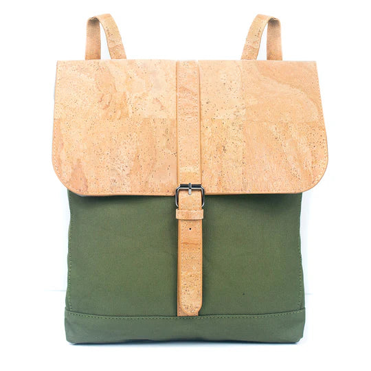 Kork-Laptoptasche - Grün - Frauen