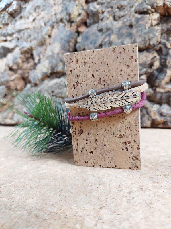 Kurk Armband - Bohemian - Diverse kleuren
