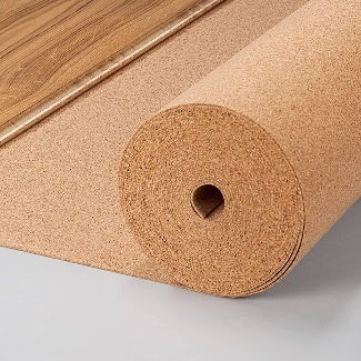 Korkunderlag på rulle - 4 mm tykt - 100 cm bredt - 10 m langt