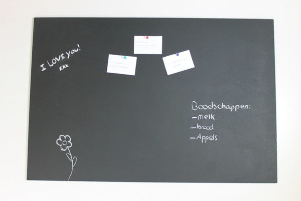 Kurk Prikbord KRIJTBORD - 60 x 90 cm - 8mm dik - Zelfklevend