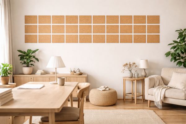 Kork opslagstavle – Softboard – 30x40 cm – 16 mm