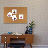Kurk24 Kurk Prikbord zelfklevend - 60 x 90 cm - 10mm dik