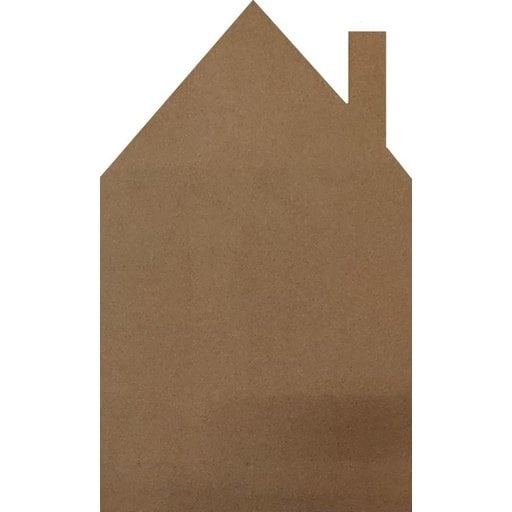 Kork opslagstavle hus – 60x90 cm - 6mm Tyk