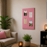 Kurk24 Kurk prikbord - Zelfklevend - Gekleurd - 60 x 90 cm - 8mm - Roze