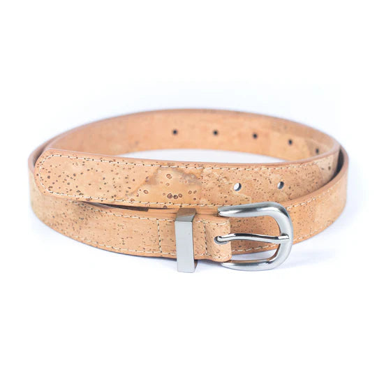 Kurk riem - natuurlijk - 100cm - Vrouw