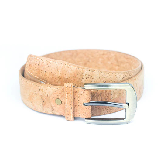 Kurk riem - natuurlijk - 115cm - Man