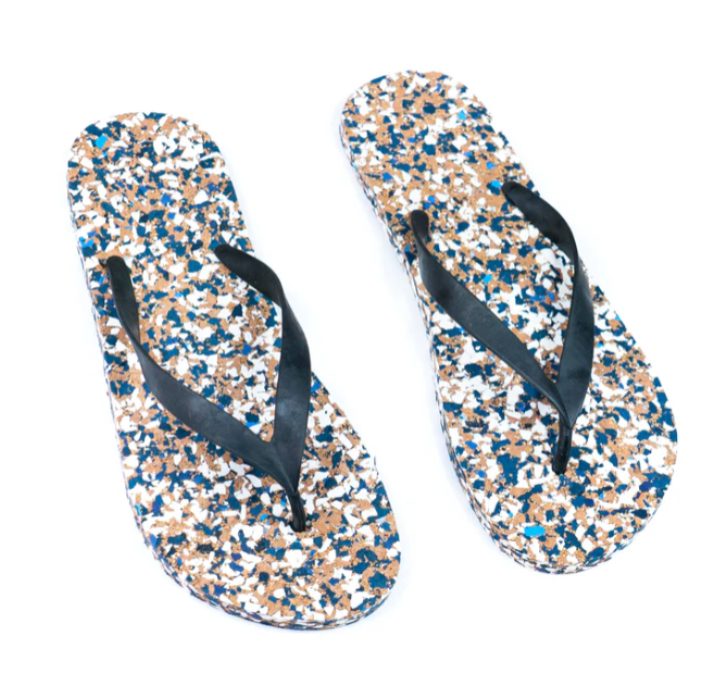 Kurk24 Kurk sandalen - slippers - Blauw - Maat 39/40
