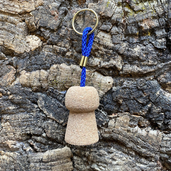 Kurk sleutelhanger - Champagne