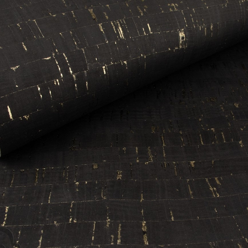 Kurk24 Kurk textiel - Zwart Goud
