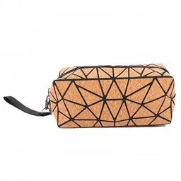 Kurk Toilettas - Geometrisch - 20 x 10 x 10 cm - ACTIE