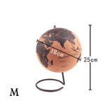 Kurk24 Kurk wereldbol met tekst - globe - diameter 20 cm.
