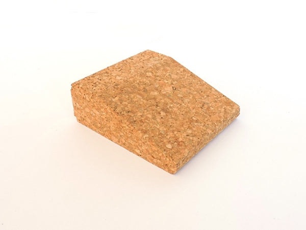kork yoga kile - kile - lommestørrelse - 100 x 90 x 30 mm