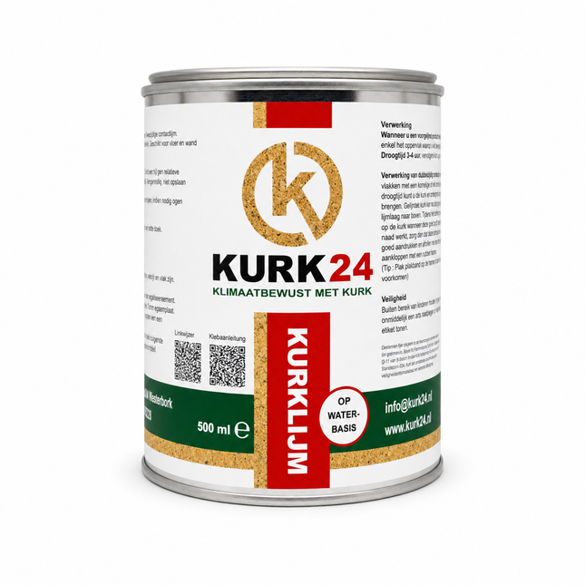 Kurk24 Kurk24 Tweezijdige contactlijm - 0,5L - 2m2
