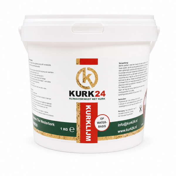 Dobbeltsidet Kontaktlim til Kork – 1 kg (Rækker til 4 m²)