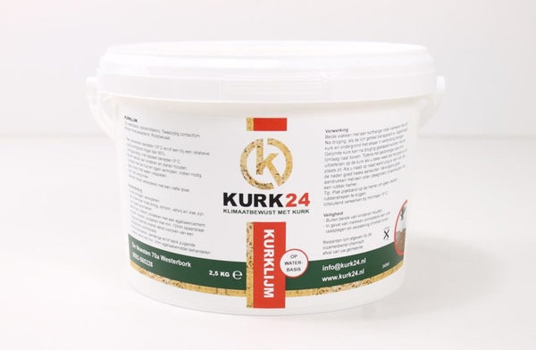 Dobbeltsidet Kontaktlim til Kork – 2,5 kg (Rækker til 10 m²)