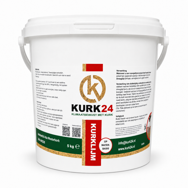 Kurk24 Tweezijdige contactlijm - 5KG 20m2