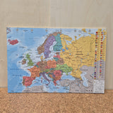 Kurk24 OUTLET - Prikbord Europakaart - 60 x 90 cm