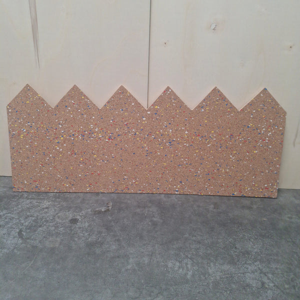 OUTLET - Opslagstavle - Huse - 50 x 120 cm - Kork + 10mm blødplade