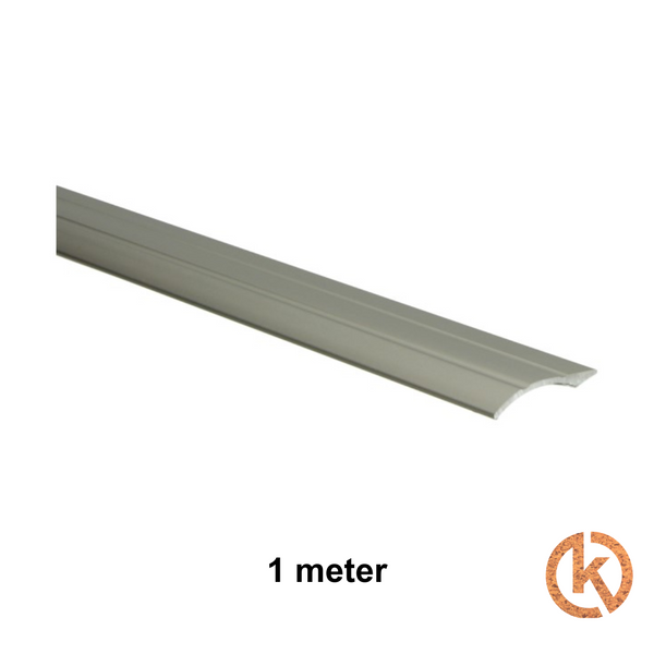Overgangsprofiel zelfklevend 0-20mm RVS - 1m