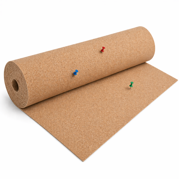 Kork til opslagstavle på rulle  EKSTRA - 8mm tyk - 100cm bred