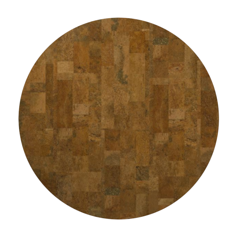 Kurk24 Rond Kurk Prikbord Element Rustic  - Diverse Maten