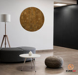 Kurk24 Rond Kurk Prikbord Element Rustic  - Diverse Maten