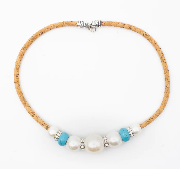 Kurk24 Sieraden set - Joias do Azure - Armband en ketting