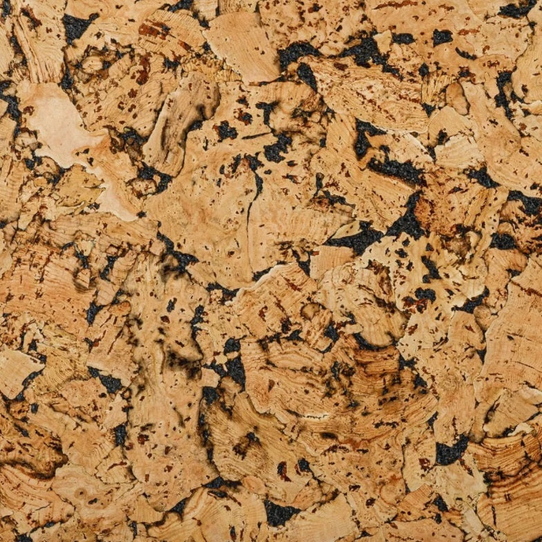 Kurk24 Wandkurk 'Country Black' GEWAXT - 60 x 30 cm - 3mm dik - per m²