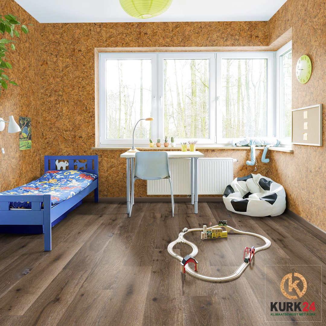 Kurk24 Wandkurk tegel - Fiord Premium - 60 x 30 cm - 5mm dik - GEWAXT - PER M2