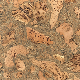 Kurk24 Wandkurk 'Twist Green' GEWAXT - 60 x 30 cm - 3mm dik - per m²