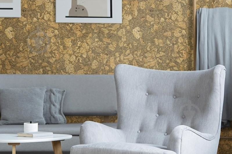 Kurk24 Wandkurk 'Twist Green' GEWAXT - 60 x 30 cm - 3mm dik - per m²